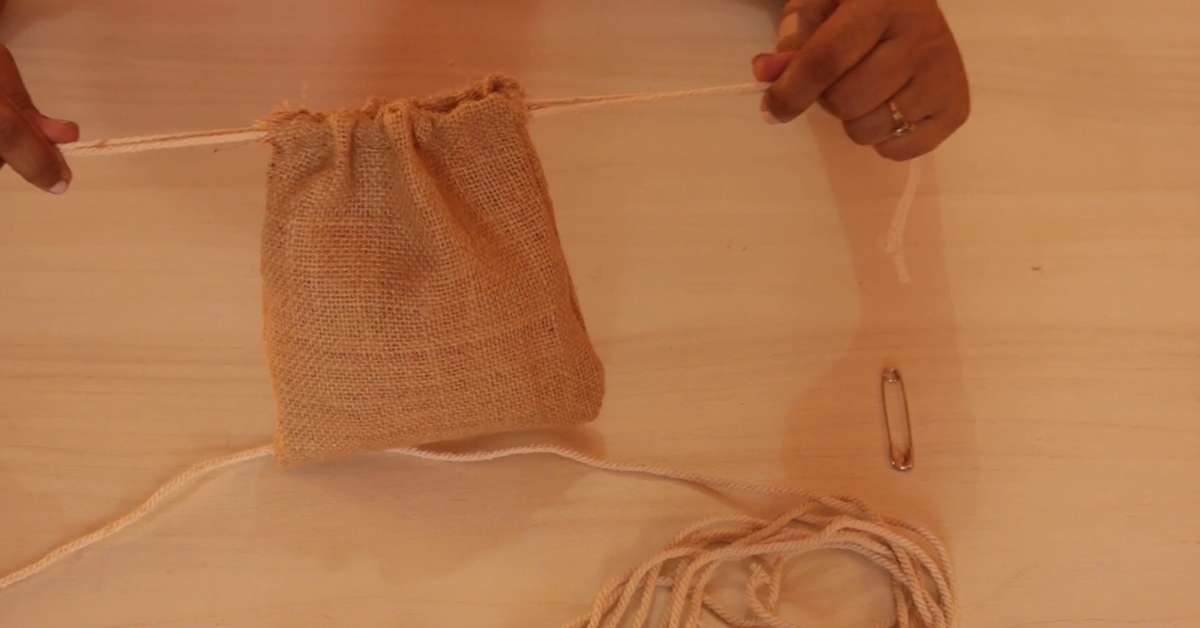 Burlap Potli Bags