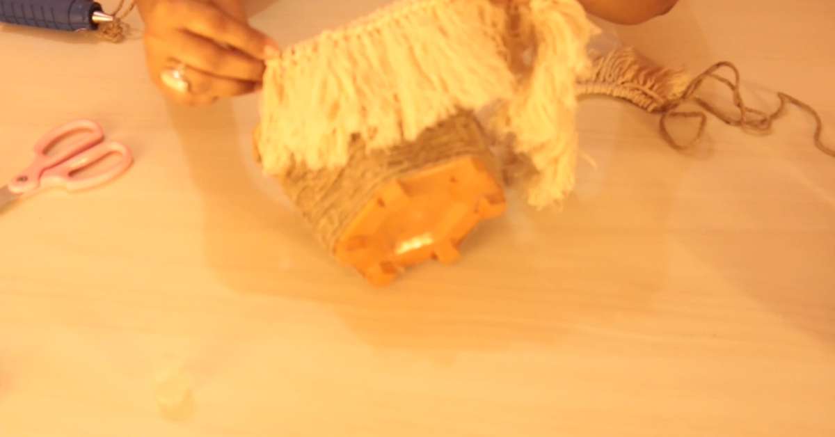 DIY Faux Flowers And Vase Decor