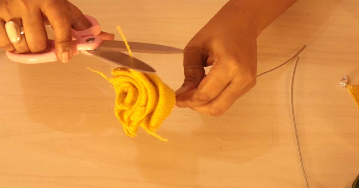 DIY Faux Flowers And Vase Decor