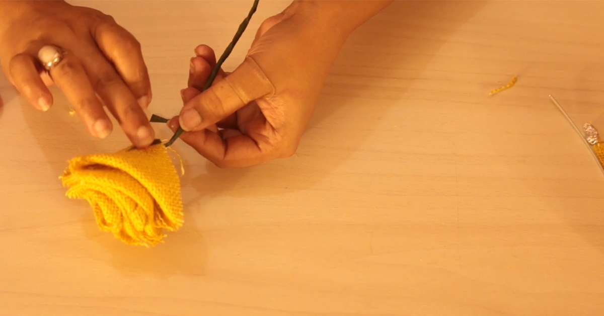 DIY Faux Flowers And Vase Decor