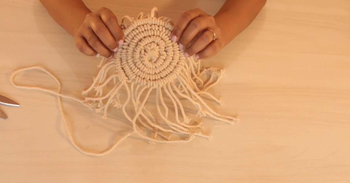 DIY Macramé Coasters