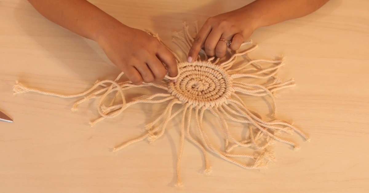 DIY Macramé Coasters