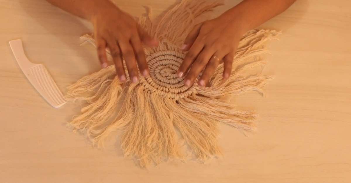 DIY Macramé Coasters