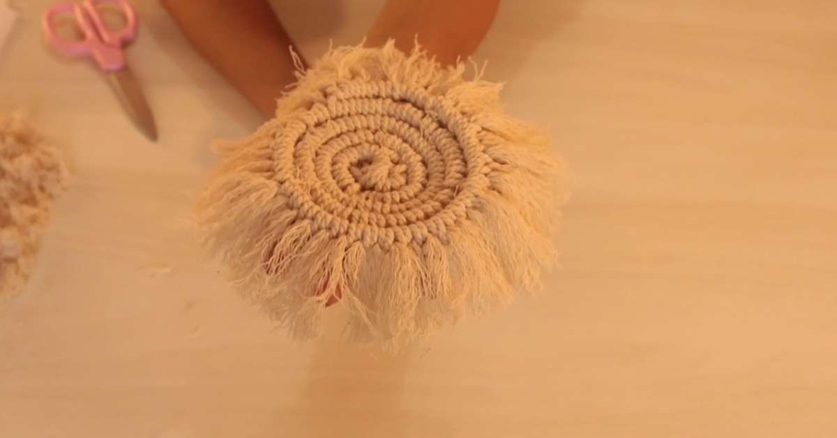 DIY Macramé Coasters