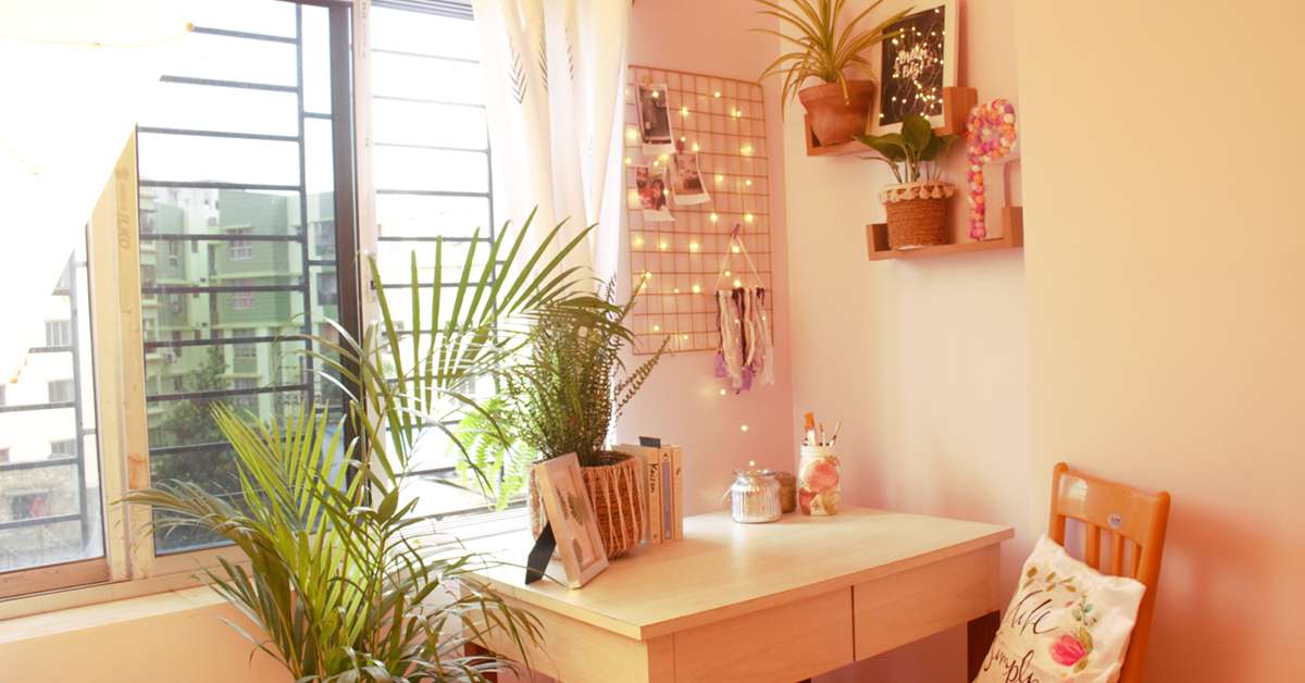 Modern-Boho Study Corner Decor